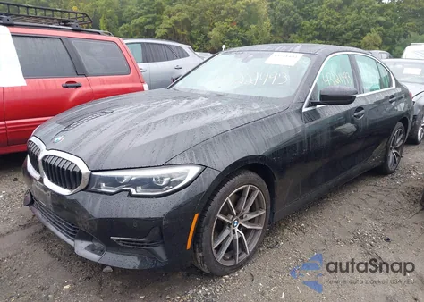 2020 BMW 330I xDrive из США, поврежденный, VIN 3MW5R7J00L8B04384
